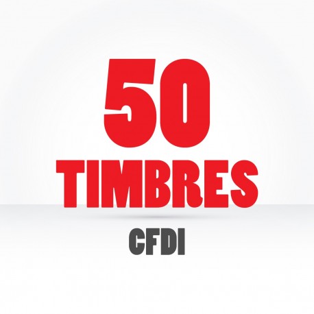 50 Timbres CFDI