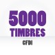 5,000 Timbres CFDI